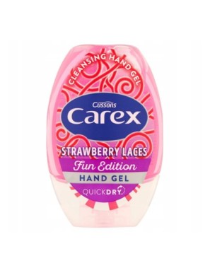 Carex Fun Strawberry Oczyszczający żel do rąk 50ml