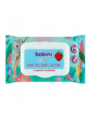 Bobini Kids papier toaletowy truskawkowy 50 sztuk