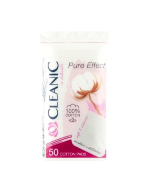Cleanic Pure Effect Płatki kosmetyczne 50 sztuk
