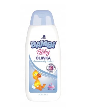 Oliwka dla niemowląt i dzieci Bambi Baby 200ml