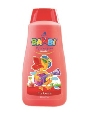 Płyn do kąpieli dla dzieci Bambi truskawka 500ml
