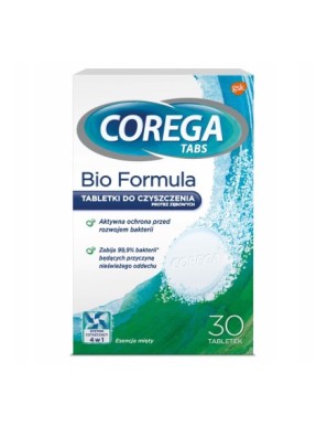 Corega Tabs Bio Formula 30 tabletek