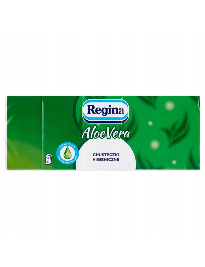 Chusteczki higieniczne Regina Aloe Vera 10x9 sztuk