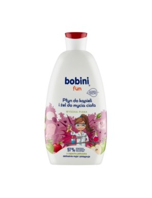 BOBINI Fun Płyn do kąpieli jabłuszko 500ml