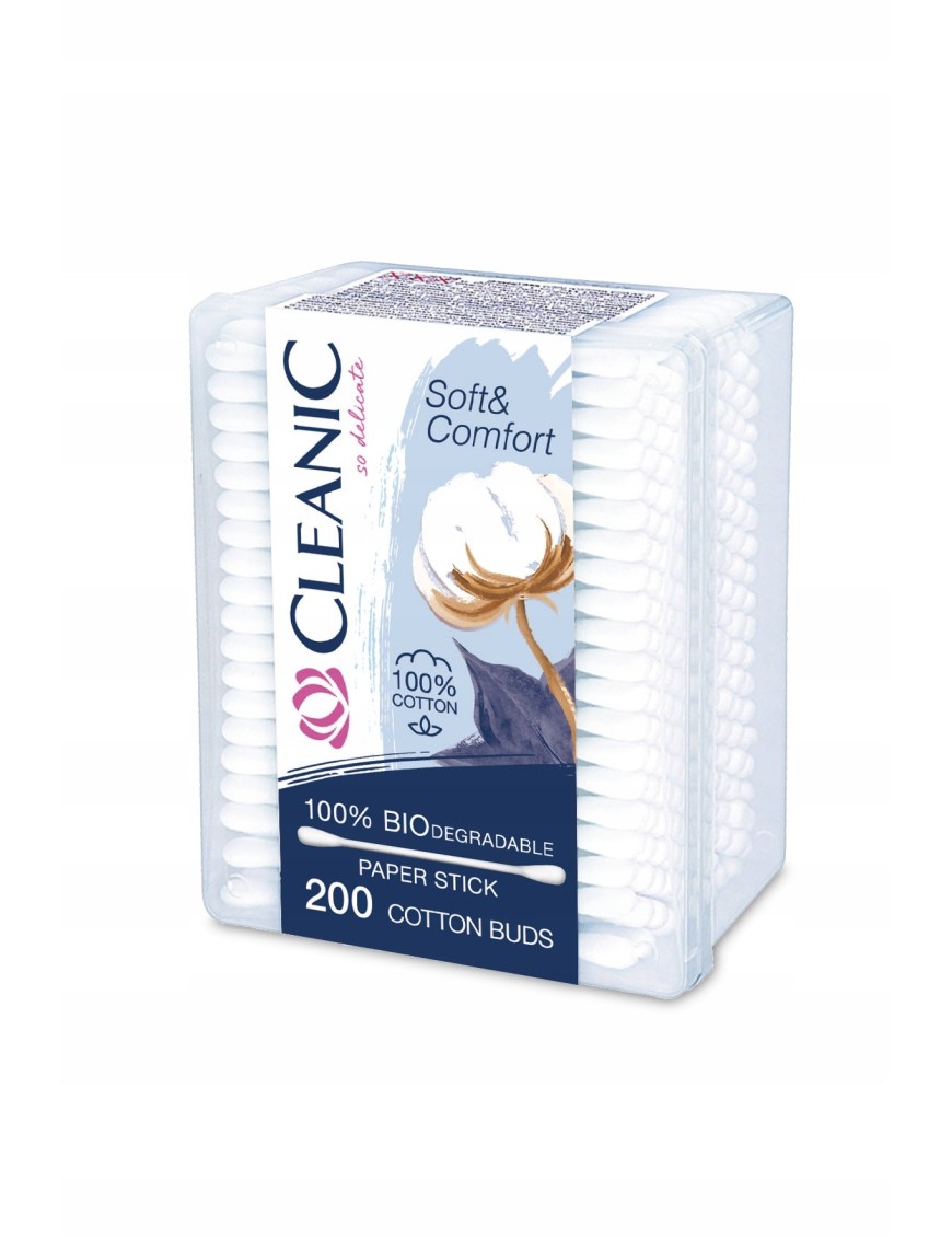 Patyczki higieniczne Cleanic Soft&Comfort 200s