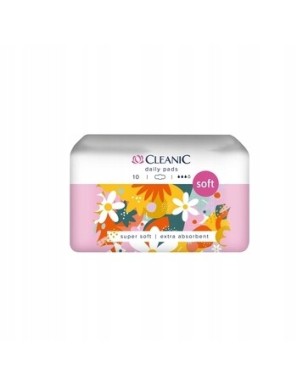 CLEANIC Daily pads Podpaski higieniczne Soft 10szt