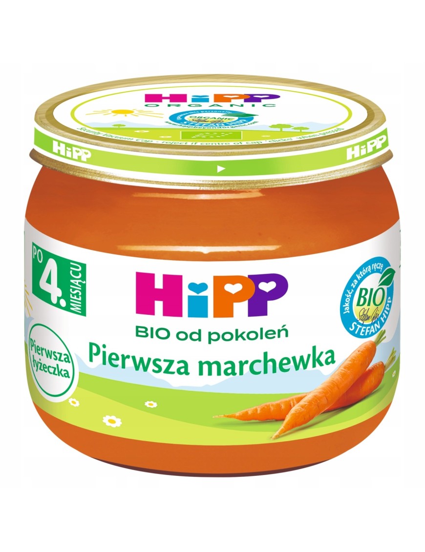 HiPP BIO Pierwsza marchewka po 4 miesiącu 80g