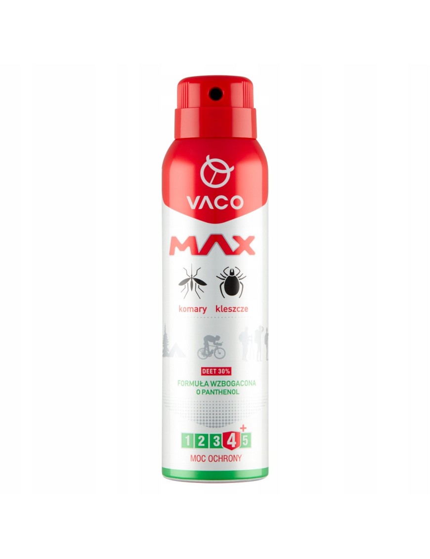 Spray MAX na komary kleszcze meszki VACO 100ml