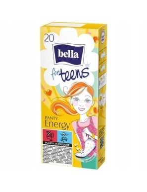 Ultracienkie wkładki Bella for Teens Energy 20 szt