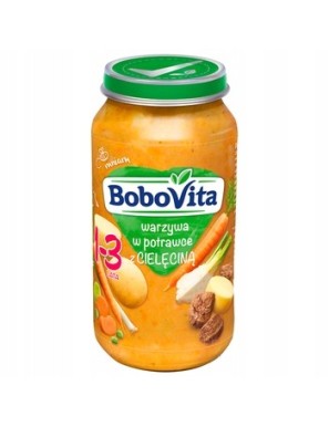 BoboVita Warzywa w potrawce z cielęciną 250 g