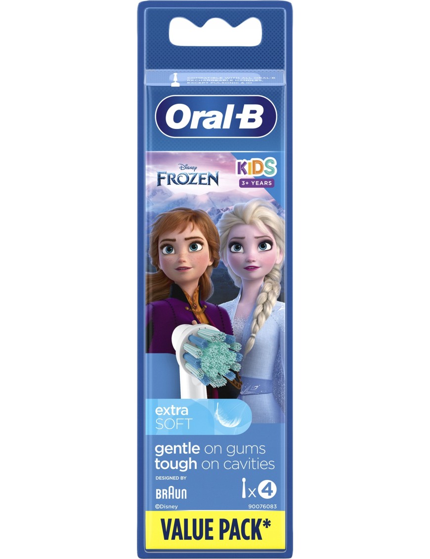 Końcówki dziecięce do Oral-B EB 10-4 N Frozen 4szt