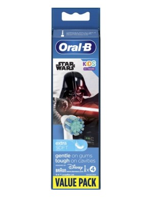 Końcówki dziecięce do Oral-B 10-4 N Star Wars 4szt