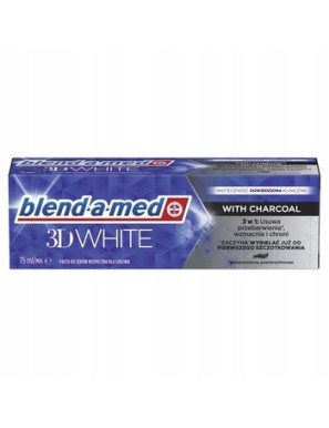 blend-a-med 3D White With charcoal Pasta do zębów
