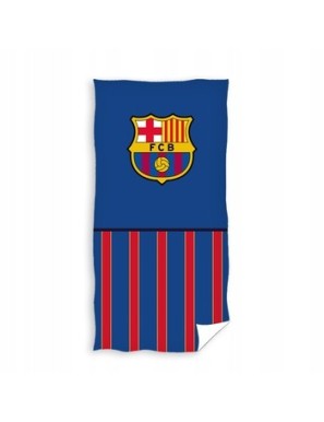 Ręcznik młodzieżowy wzór FC Barcelona 70x140 cm
