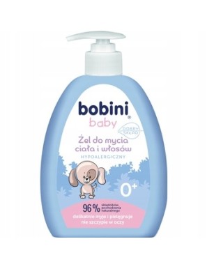 Bobini Baby Żel do mycia ciała i włosów 300ml