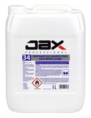 Jax Preparat do higienicznej dezynfekcji rąk 5L