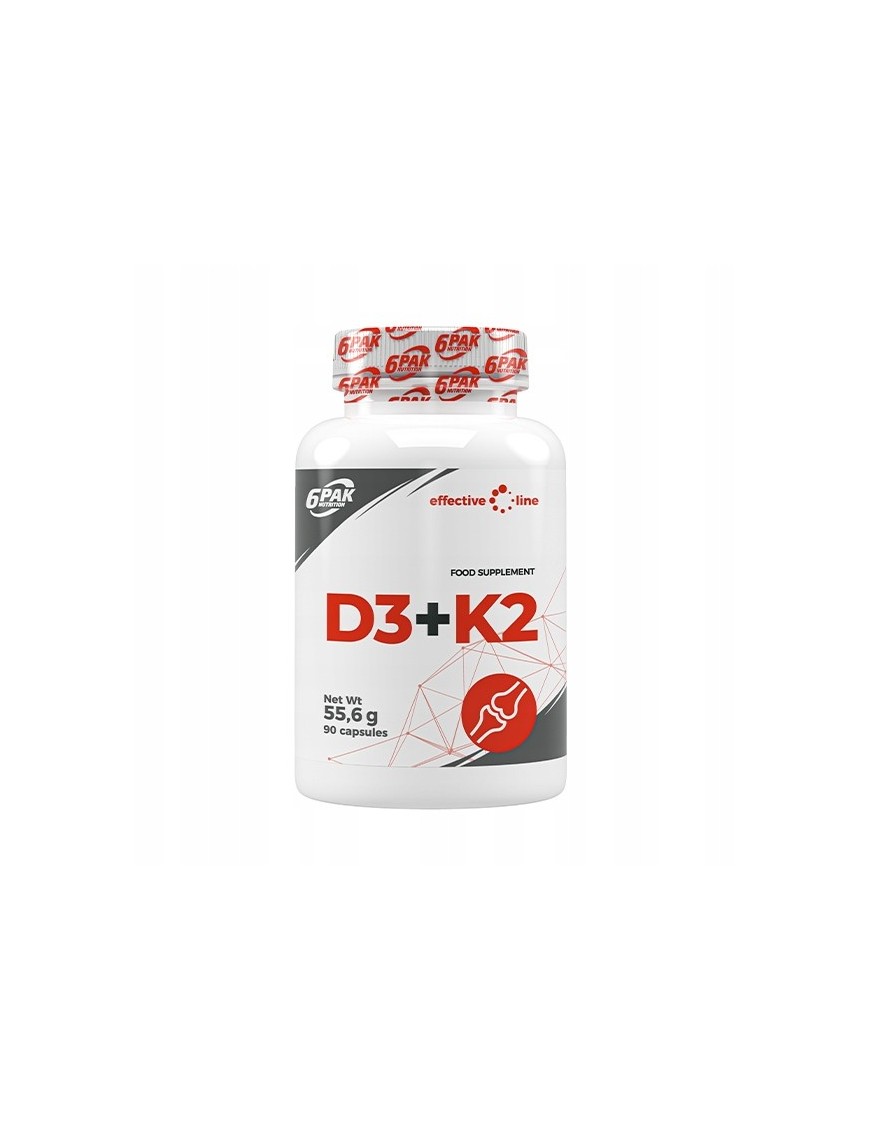 Effective Line D3 + K2 6PAK Nutrition 55,6g