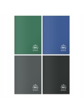 Herlitz zeszyt B5 60 kratka Eco PP ocean dark fsc