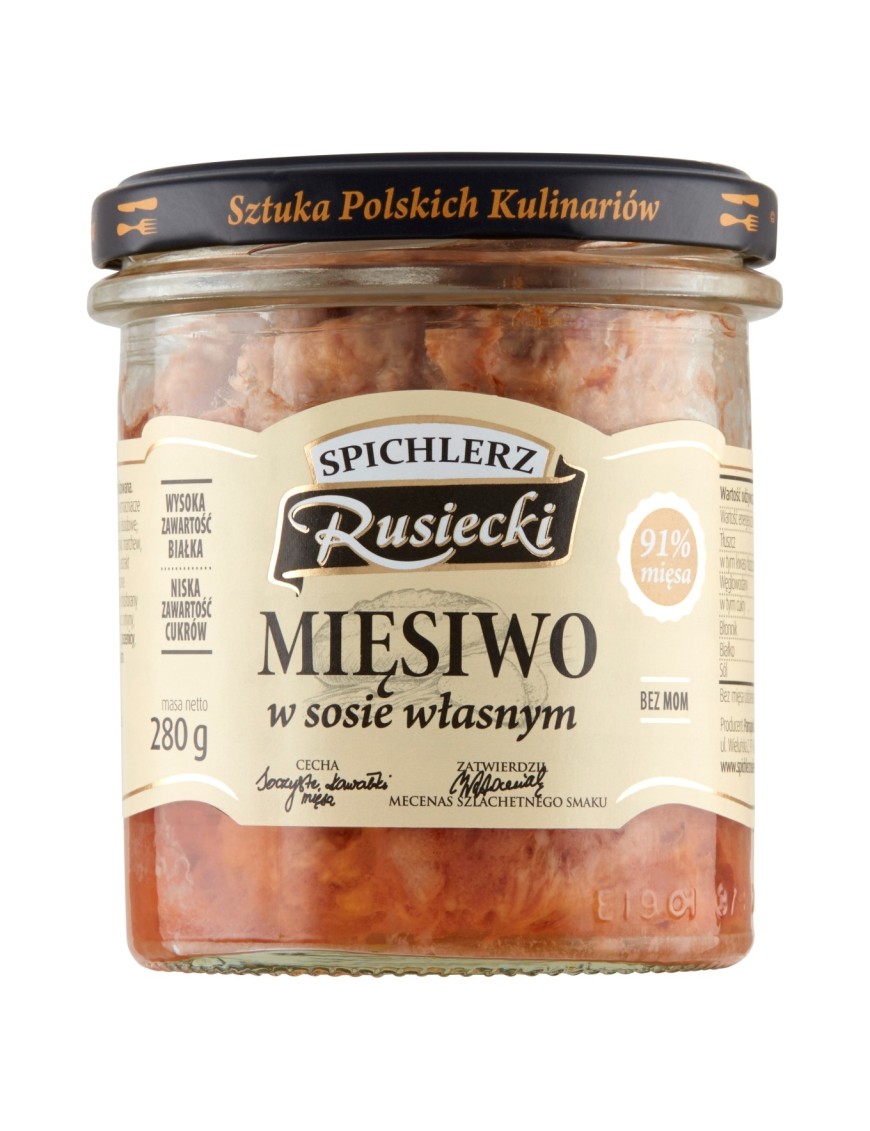 Spichlerz Rusiecki Mięsiwo w sosie własnym 280 g