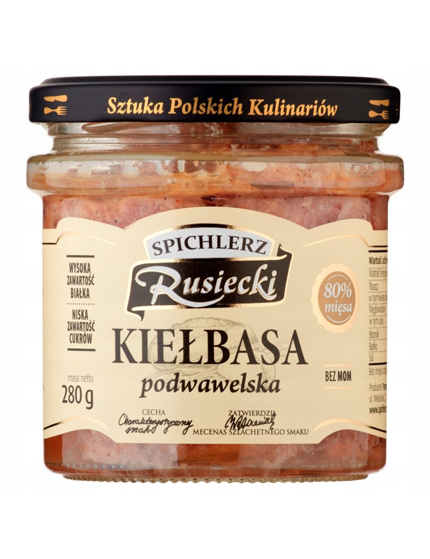 Spichlerz Rusiecki Kiełbasa podwawelska 280 g