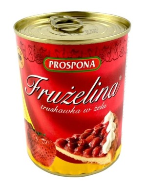 FRUŻELINA TRUSKAWKA W ŻELU 380g