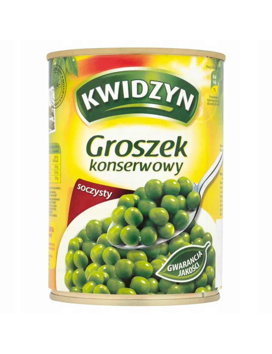 Kwidzyn Groszek konserwowy 400 g