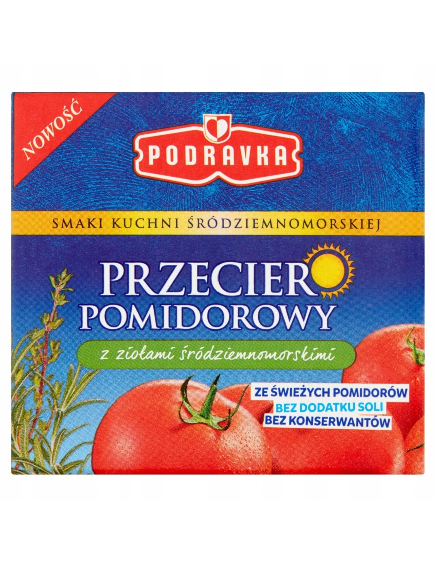 Podravka Przecier pomidorowy z ziołami 500 g