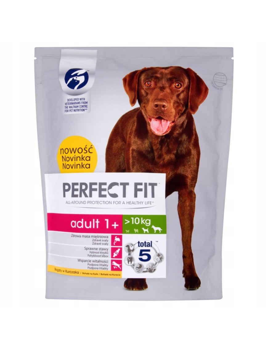 Perfect Fit Adult 1 od 10 kg dla psów 825 g