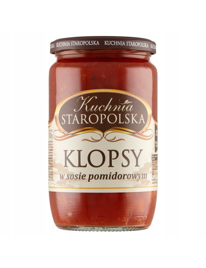 Staropolska Klopsy w sosie pomidorowym 700 g