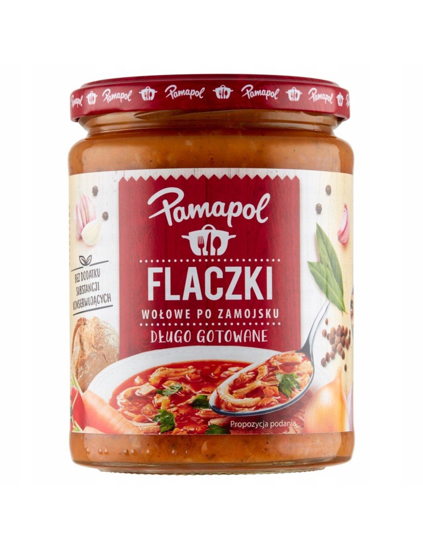 Pamapol Flaczki wołowe po zamojsku 500 g