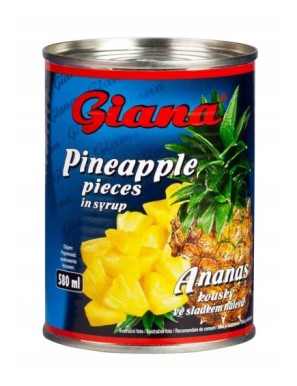 Giana Ananas kawałki w zalewie 580ml