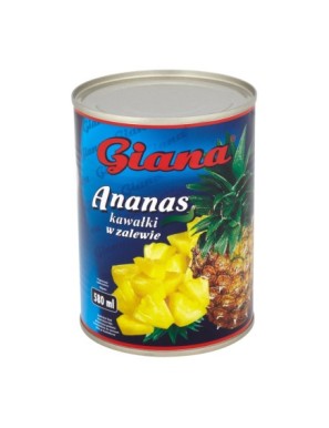 Giana Ananas kawałki w zalewie 580ml