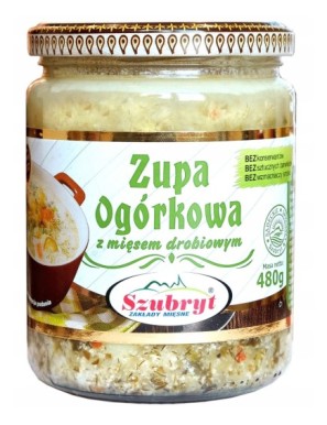 Zupa ogórkowa 480g Szubryt