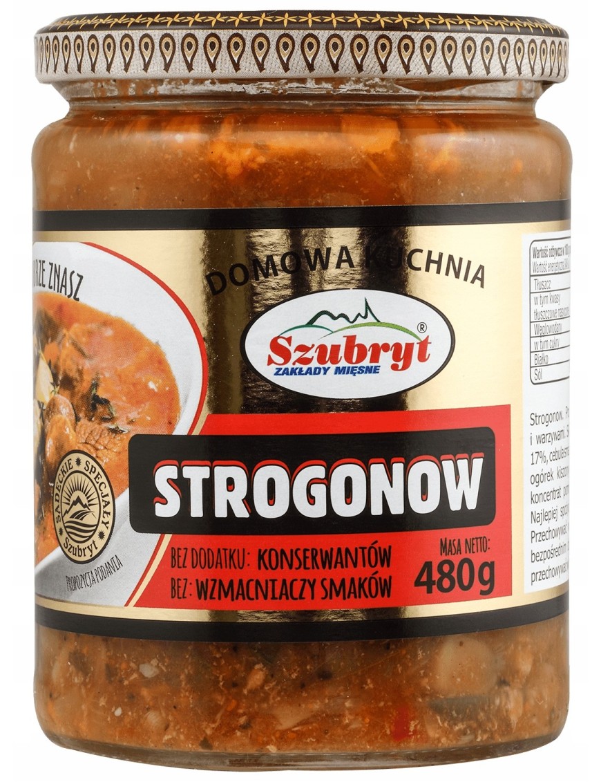 Strogonow Szubryt 480g