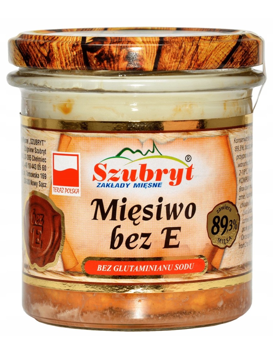 Mięsiwo bez E Szubryt 280g