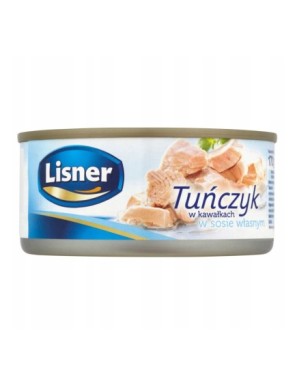 Lisner Tuńczyk w kawałkach w sosie własnym 170 g