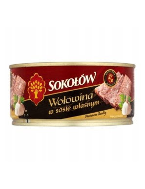 Sokołów Wołowina w sosie własnym 300 g