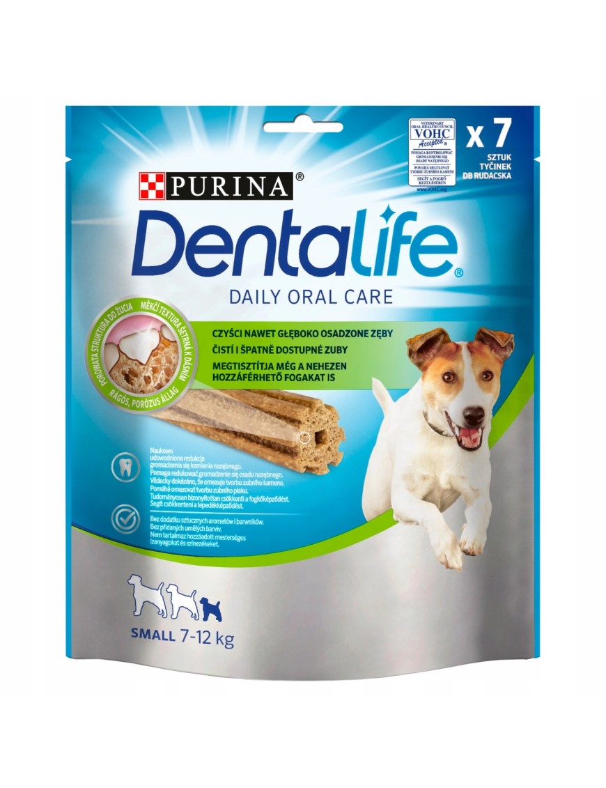 Dentalife Small karma dla dorosłych psów 115g 7szt