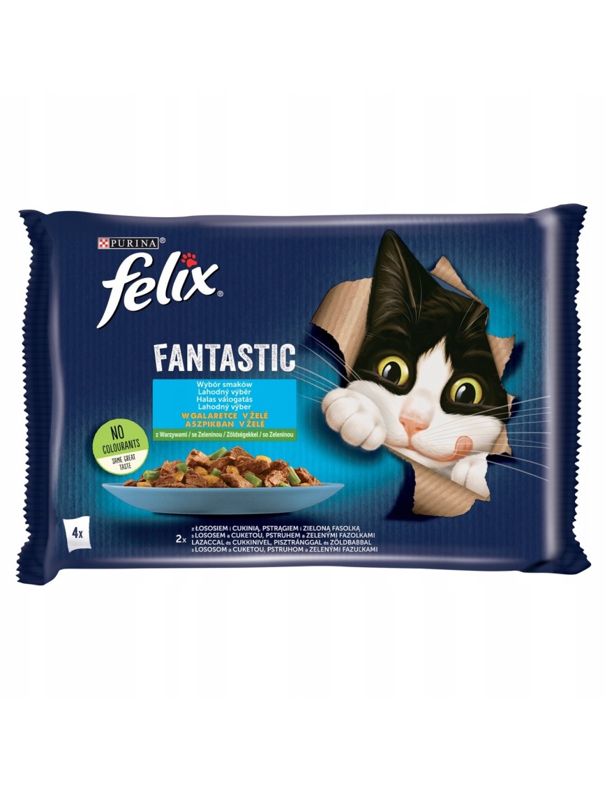 Felix Fantastic Karma dla kotów w galaretce 340 g