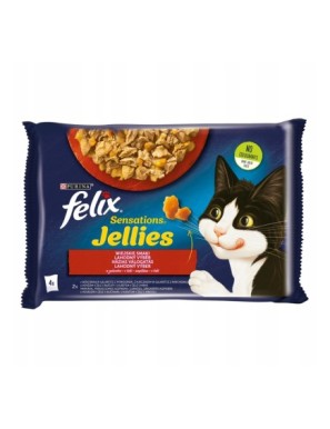 Felix Karma dla kotów wiejskie smaki 340 g (4x85g)
