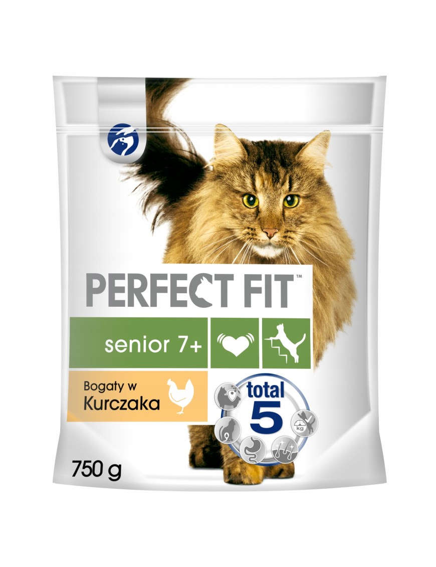 Perfect Fit Senior 7 Karma dla kotów 750 g