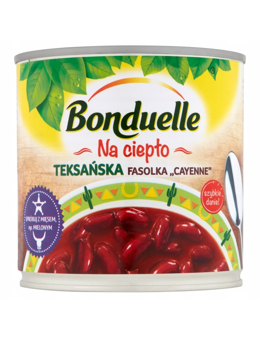 Bonduelle Na ciepło Teksańska fasolka cayenne 430g