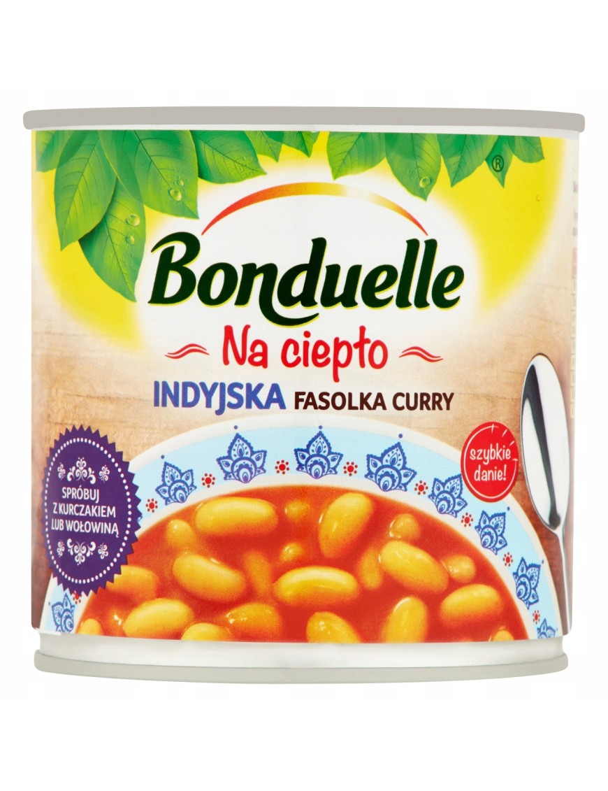 Bonduelle Danie na ciepło Indyjska fasolka curry