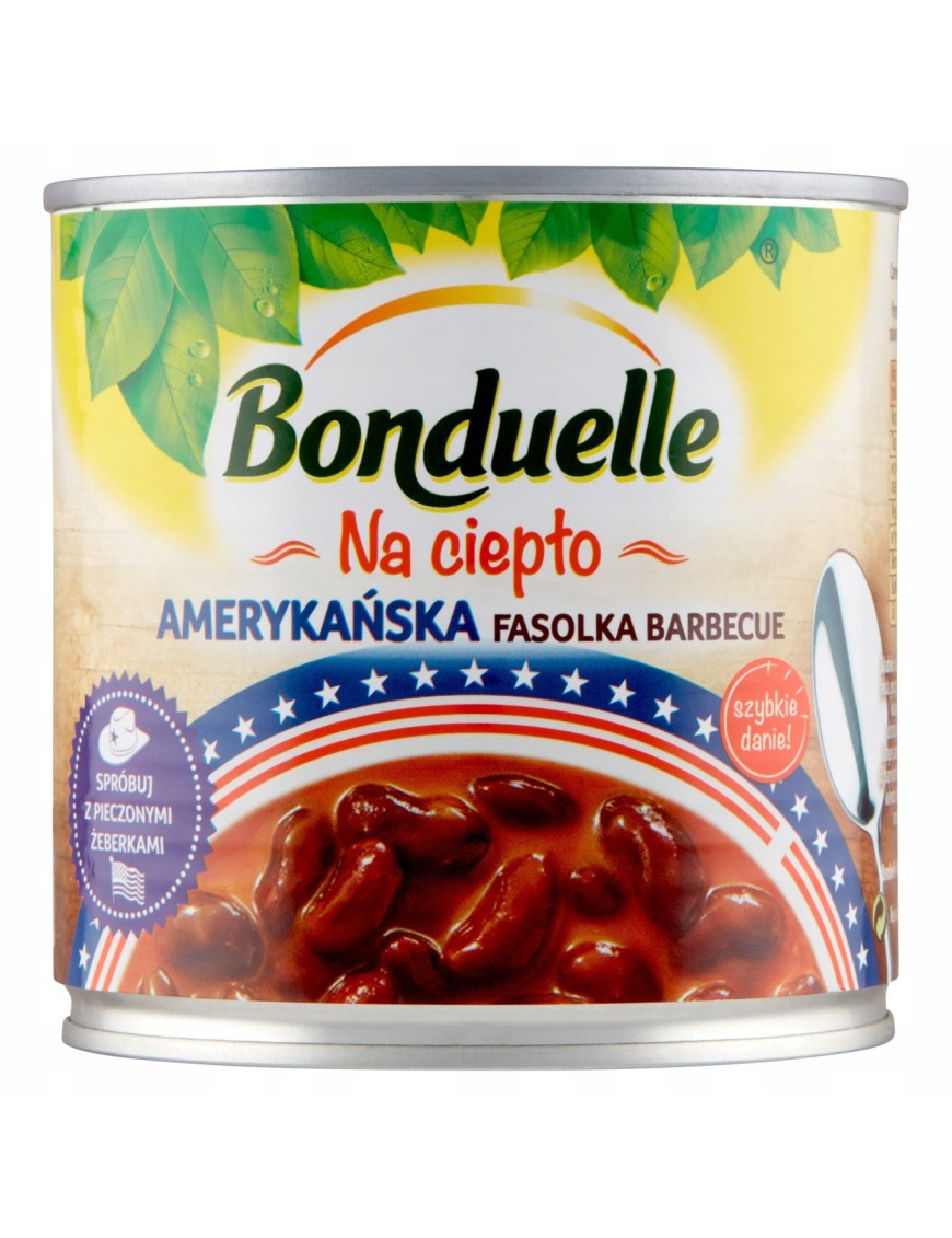 Bonduelle Na ciepło Amerykańska fasolka barbecue