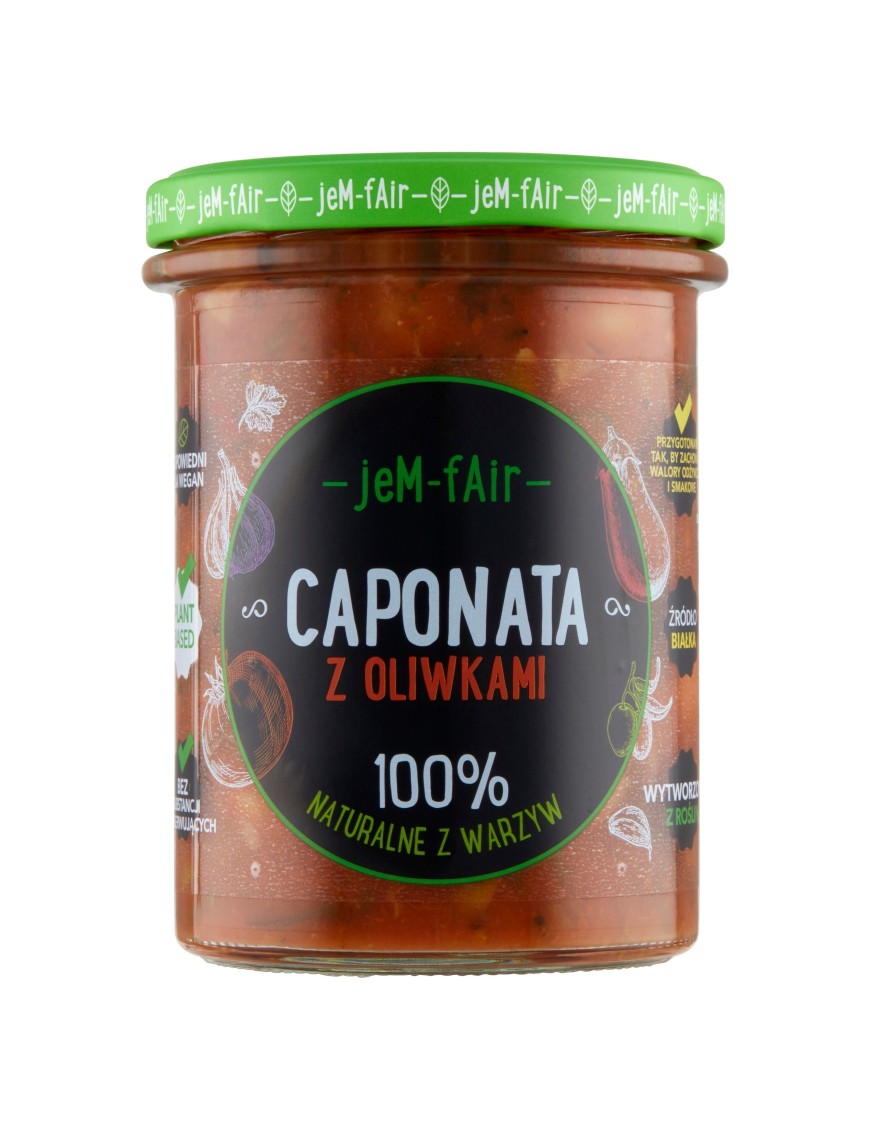 Jem Fair Caponata z oliwkami 380g