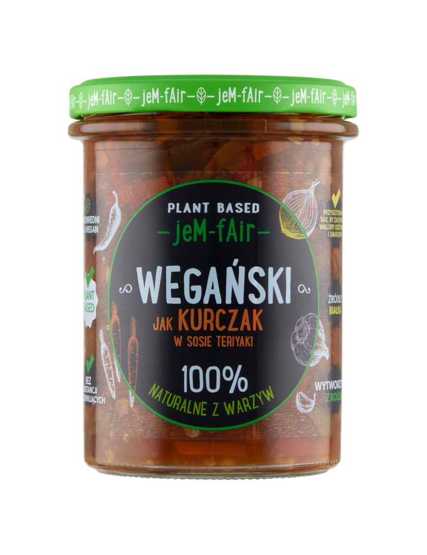 Jem Fair Wegański jak kurczak w sosie teriyaki