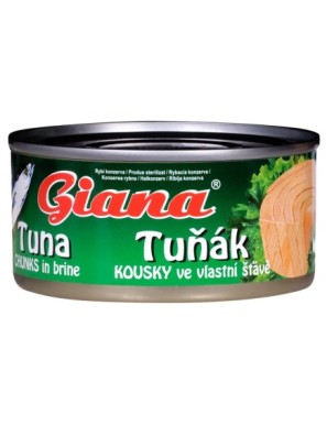 Giana Tuńczyk kawałki w sosie własnym duże kawałki