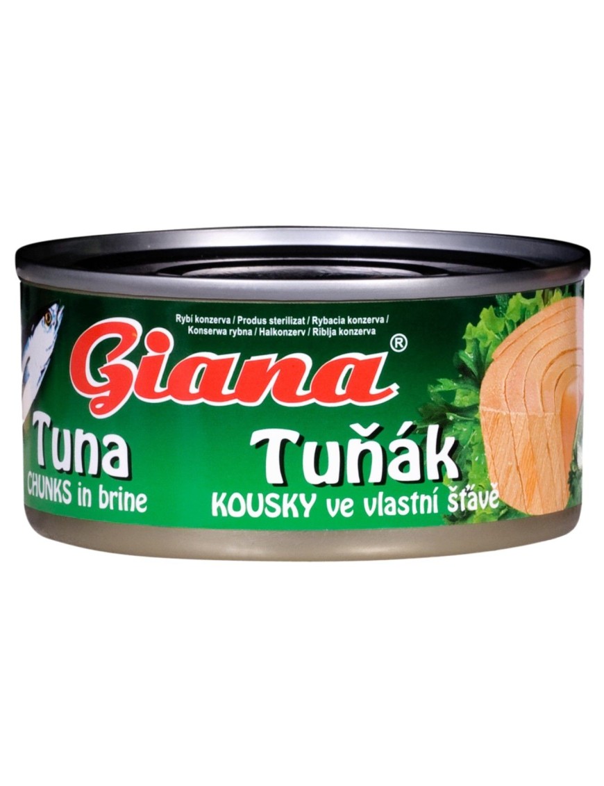 Giana Tuńczyk kawałki w sosie własnym duże kawałki
