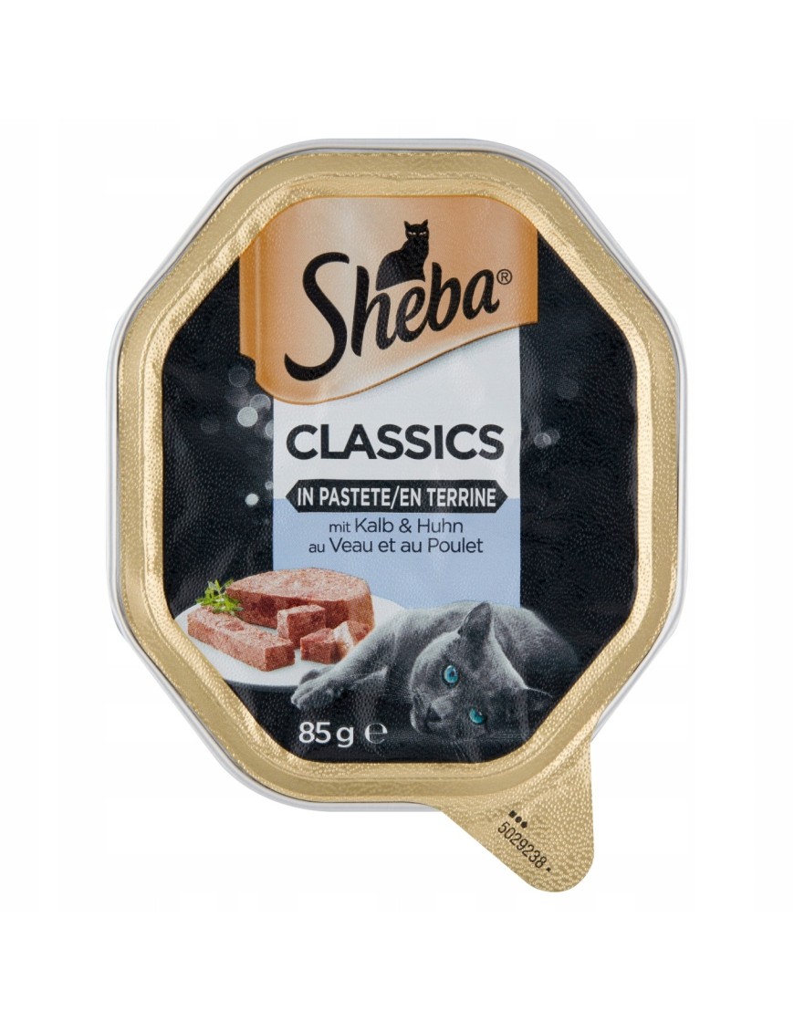 Sheba Classics Karma dla kotów z cielęciną 85 g