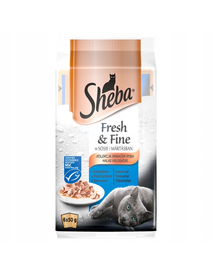 Sheba Fresh & Fine w sosie Karma 300g (6x50g)